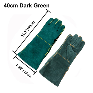 Gants de travail de sécurité, paume en cuir durable, gants industriels résistants à l'huile pour travaux mécaniques - Product Image 3
