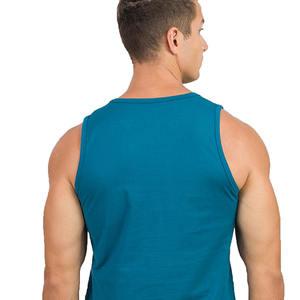 Camiseta sin mangas para hombre más vendida, estilo de punto informal con impresión de logotipo personalizado, buena calidad y precio - Product Image 4