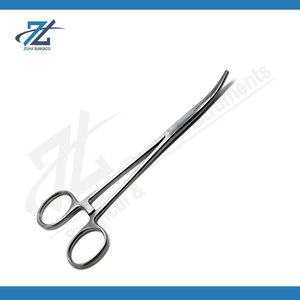 คีมหนีบหลอดเลือด Rankin Crile Hemostat แบบโค้ง 5.5"–6.25" แบบล็อค ผลิตจากเหล็กกล้าไร้สนิมคุณภาพสูง สำหรับผ่าตัด ผลิตในประเทศปากีสถาน - Product Image 3