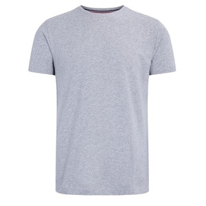 T-shirt décontracté d'été 100% coton, couleur unie, col rond, manches courtes, coupe classique, tissu jersey 180g, t-shirt vierge - Product Image 2