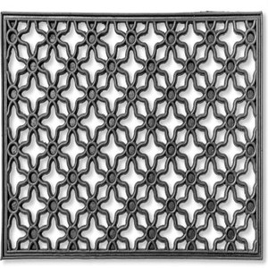 Tapete de Entrada Moderno de Goma con Diseño de Estrella, Antideslizante, Duradero, Delgado, Decorativo para Hogar, Jardín y Patio - Product Image 1