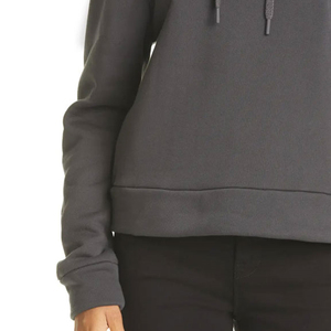 Sudadera con capucha de diseño casual para mujer, con costuras de alta calidad, color sólido, manga larga y material suave para un ajuste cómodo y relajado. - Product Image 6