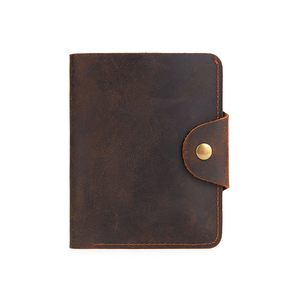 Cartera de cuero personalizada para regalos de aniversario especiales o regalos para padrinos de boda con detalles cosidos a mano. - Product Image 2