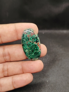 Cuentas Redondas de Piedra Natural de Crisocola Malaquita Pulida de Alta Calidad, Gemas para Joyería - Product Image 3