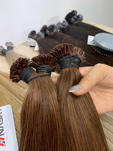 Extensiones de Cabello Humano Virgen con Punta de Queratina Vietnamita, Super Double Drawn, Colores Mixtos, 30 Pulgadas - Product Image 1