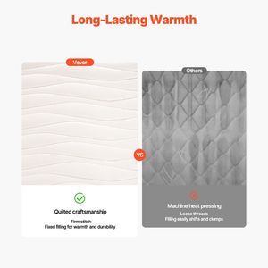 Set Copripiumino in Microfibra Queen Size 3 Pezzi, Biancheria da Letto Leggera, 1 Copripiumino e 2 Federe in Beige - Product Image 3