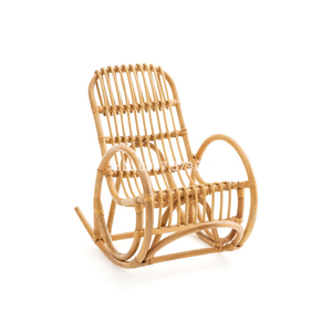 Handwicker Natural Rattan Toddler's Rocking <b>Chair</b> <b>Retro</b> Small-sized Rocking <b>Chair</b> Wholesale from Vietnam - Product Image 3