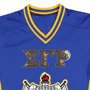 Camiseta de Fútbol Sigma Gamma Rho de Manga Corta, Uniforme Deportivo Transpirable, Ropa Deportiva Personalizada, Camiseta de Fútbol de Alto Rendimiento - Product Image 3