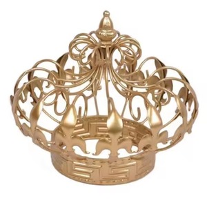 Corona Navideña Metálica Premium para Colgar en la Pared, Decoración para Celebraciones Festivas y Estilismo Interior - Product Image 4