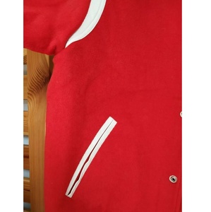 All Wool Varsity Jacket Embroidered Wool <b>Men</b> Basketball Wool College Baseball Jacket For <b>Men</b> - Product Image 3