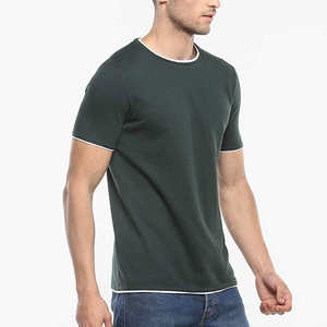 Camiseta 100% algodón para hombre, corte holgado, estampada, con logo personalizado, alta calidad, camisetas 100% algodón para hombre, corte ajustado. - Product Image 3
