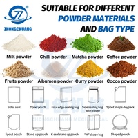500g 1Kg sac d'emballage tarière remplisseur Doypack lavage détergent à lessive savon toilette nettoyant poudre pochette préfabriquée Machine d'emballage