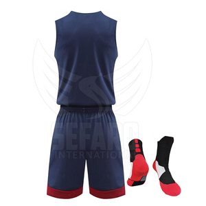 Produit phare : Uniforme de basketball léger, respirant et réversible pour jeunes, vente directe d'usine - Product Image 3