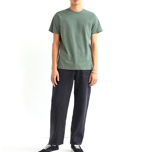 T-shirts pour hommes coupe décontractée, tissu en coton doux, respirant, haut décontracté à manches courtes, à porter tous les jours, design confortable pour l'été - Product Image 3