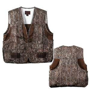 Gilet de sécurité camouflage imperméable pour homme, respirant, avec poches en maille, vente en gros, fabriqué au Pakistan pour la chasse - Product Image 1