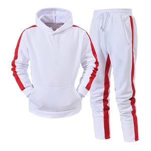 Conjuntos Deportivos de Invierno Unisex Baratos al Por Mayor, Ropa Deportiva Personalizada de Dos Tonos, Corte Regular, Forro Polar de Poliéster/Algodón, Transpirable, Diseño 2 en 1 - Product Image 2