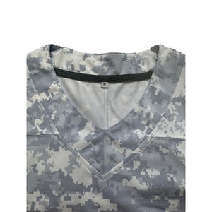 Camiseta Deportiva de Fútbol Americano Juvenil, de Malla Atlética, Manga Corta, para Entrenamiento, Práctica, Juego, para Fanáticos, Ropa Cómoda - Product Image 3