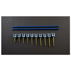 Système de fixation vertébrale postérieur : Vis pédiculaire et tige (12 pièces) – Instruments de chirurgie vertébrale en acier inoxydable, couleur personnalisable, haute qualité, pour neurochirurgie manuelle - Product Image 4