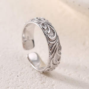 Anillo Ajustable de Aleación, Estilo Clásico Antiguo, Regalo de Aniversario para Hombre, Cumpleaños, Coleccionable, Compra al por Mayor - Product Image 4