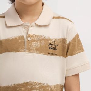 Chemises polo rayées personnalisées pour enfants, manches courtes, décontractées, uniformes scolaires, vêtements de sport, chemises polo modernes - Product Image 4