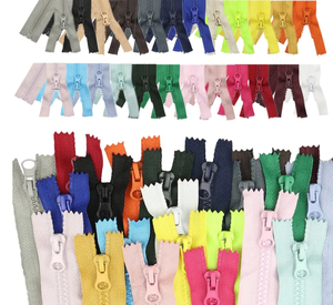 Doble Apertura 5 #   Cremallera de resina con cabezal automático de color para abrigos de niños - Product Image 2