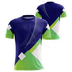 <b>Men</b> Full Dye Sublimation <b>T</b> <b>Shirt</b> Lightweight Performance Sports Apparel OEM ODM Service - Product Image 1
