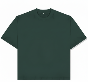 T-shirt unisexe surdimensionné 300 GSM en coton épais 100 %, col rond, jersey écologique respirant, vierge, personnalisable, OEM, vente en gros - Product Image 1