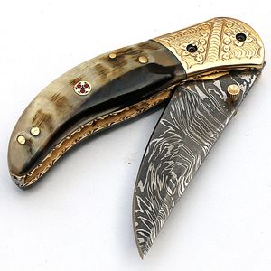 Couteau pliant artisanal OEM personnalisé de qualité industrielle à lame fixe, manche en bois, étui en cuir, gravé à la main - Product Image 3