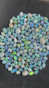 Pierres précieuses Trimurti Gems, prix bas, opale de feu blanche naturelle, 10-25 mm |   Pierres précieuses en vrac pour la fabrication de bijoux, opale, vente en gros - Product Image 2