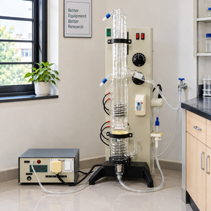 Destilador de Agua de Vidrio para Laboratorio con Tubo de Calentamiento de Cuarzo para Destilación Doble - Product Image 3