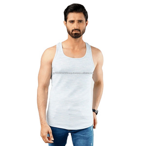 Débardeur pour homme en coton léger et respirant, coupe active, débardeur sans manches pour homme, chemise sans manches avec débardeurs de sport et de gym respirants - Product Image 1