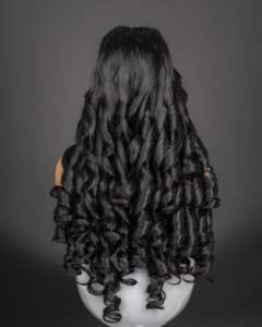 ผมคนธรรมชาติบริสุทธิ์แบบเด้งได้ทำจากหนังศีรษะบริสุทธิ์สองชั้น - Product Image 6