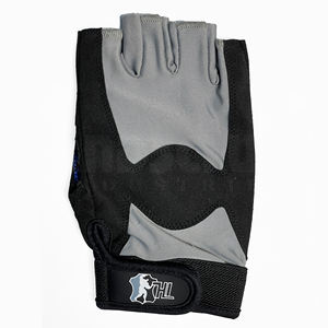 Guantes de Gimnasio de Medio Dedo con Correa Ajustable para la Muñeca, Material PU, para Levantamiento de Pesas, Fisicoculturismo, Deportes y Ejercicio - Unisex - Product Image 5