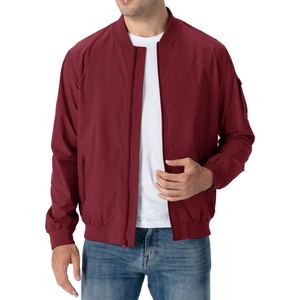 Veste matelassée d'hiver personnalisée pour homme, en toile unie, à capuche, zippée, coupe-vent, imperméable, respirante, avec poches, vestes pour homme - Product Image 3
