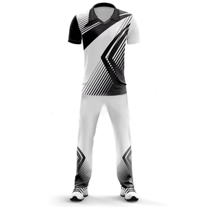 2025 New RAZERS IMPEX Sublimation Digital Printing Black Regular Cricket Jersey Stand Collar Full Sleeves Pattern 100% Polyester - Product Image 5