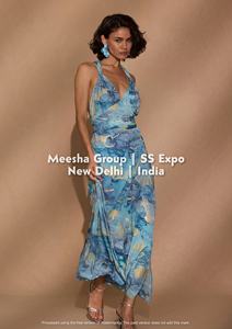 Vestido largo sin espalda con tirantes cruzados y lazo en la espalda para mujer, vestido largo fluido con cuello halter y estampado floral, surtido - Product Image 3