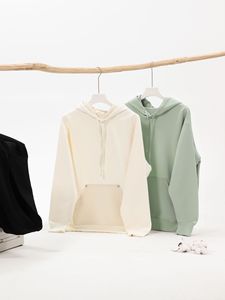 เสื้อฮู้ดดี้โอเวอร์ไซส์สุดหรู ไซส์พลัส ผ้าฝ้าย 100% พิมพ์ลายพัฟฟ์ ยูนิเซ็กส์ สำหรับผู้ชาย แบบสวมหัว  ไม่มีลาย  รับสกรีนโลโก้ รุ่นใหม่ - Product Image 3