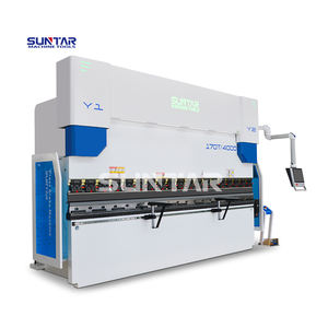 Ampiamente elogiato Suntay SPB170T4000 4 + 1 lamiera CNC pressa freno idraulico produttore di piegatrici - Product Image 1