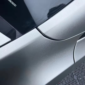 Vinilo Autoadhesivo para Carrocería de PVC de 7.5mil, Color Plateado Metálico Mate que Cambia de Color, Autoregenerable, Fácil de Instalar, Suministro Directo de Fábrica - Product Image 3