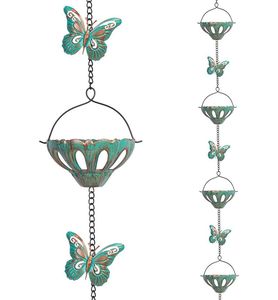 Cadena de Lluvia Decorativa para Exteriores, Reemplazo de Bajante Metálico, Personalizable en Tamaño, Forma y Color - Product Image 6