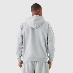 Nouveaux arrivages : sweats à capuche pour hommes de haute qualité, unis et sans motifs, 100 % coton molletonné, couleur unie, impression personnalisée, services OEM et ODM. - Product Image 2