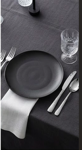Ensemble de couverts élégants en acier inoxydable poli miroir, compatibles lave-vaisselle, pour mariage, usage domestique et repas. - Product Image 4