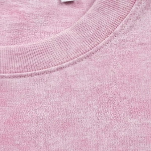 Camiseta de algodón grueso con efecto desgastado, estilo oversize, informal, ropa de moda urbana, proveedor directo de fábrica - Product Image 3
