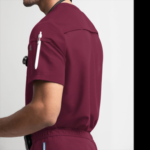 <b>doctor</b> scrub <b>set</b> hospital uniform gown <b>doctor</b> top pent <b>set</b> - Product Image 4