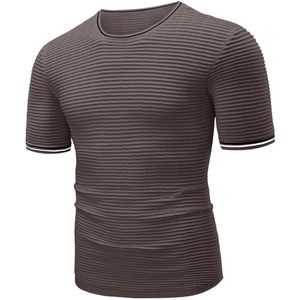 Custom <b>Men's</b> Fashion <b>Longline</b> Sweater Tee <b>Shirt</b> Knit Cotton Ribbed Athletic Workout Gym Clothing - Product Image 4