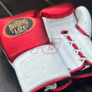 Gants de boxe MMA en cuir personnalisés, anti-humidité, pour le soutien du poignet, pour l'entraînement et le sparring |   Doigts entièrement recouverts |   Fermeture à boucle et crochets - Product Image 2