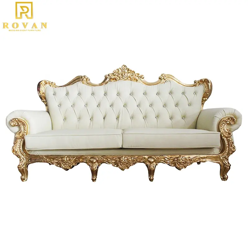 Kullanılan olay için gelin ve damat kanepe sandalye için güzel loveseat taht sandalye çift düğün sandalyeleri