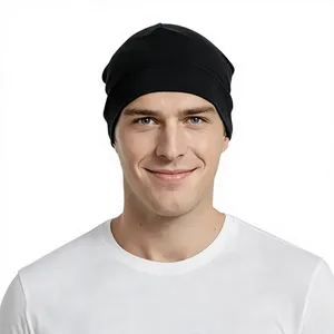 <b>Skull</b> <b>Caps</b> Beanie Sleeping Hats for <b>Men</b> Women, Soft Breathable Head Cover, Lightweight <b>Skull</b> <b>Cap</b> - Product Image 3