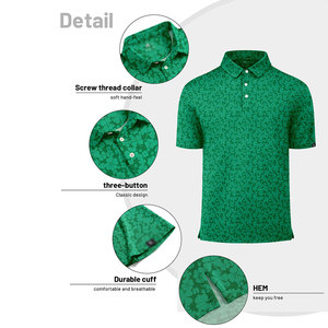 Camiseta Polo Sublimada para Hombre, Tela Suave, Ligera, Estilo Casual, Atuendo Moderno para el Verano, el Mejor Diseño - Product Image 4