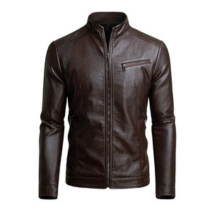 Chaqueta de Cuero Personalizable de Alta Calidad con Logotipo Frontal, Ecológica y Transpirable para Invierno - Product Image 1